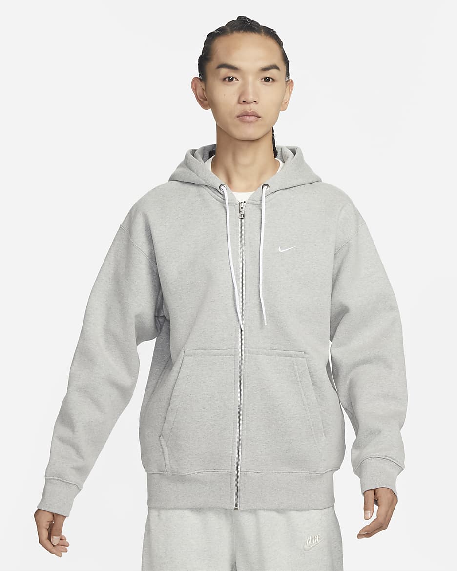 Nike Solo Swoosh Men s Full Zip Hoodie